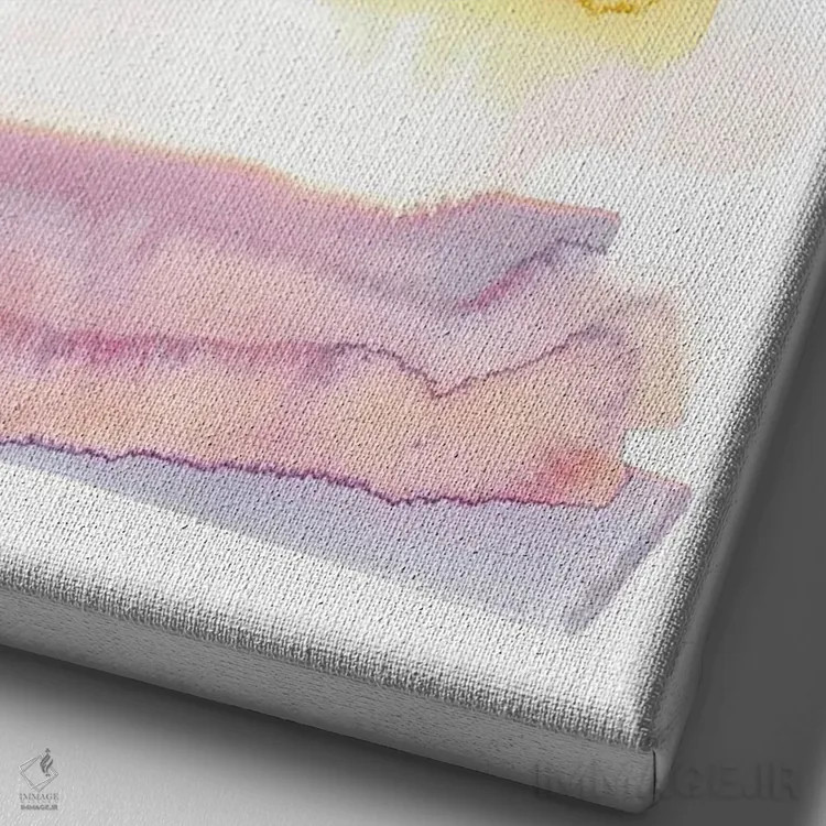 تابلو میلهها / بارها (بسته به تصویر) اثر آلبینا براتچِوا - نمای نزدیک بافت بوم