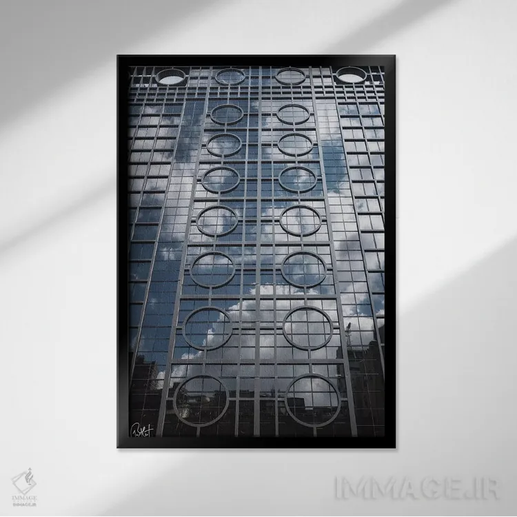 تابلو انعکاسها اثر خوزه بتانکورت - نمای قابدار مشکی