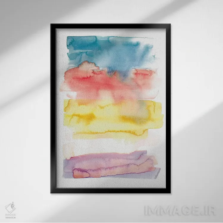 تابلو میلهها / بارها (بسته به تصویر) اثر آلبینا براتچِوا - نمای قابدار مشکی