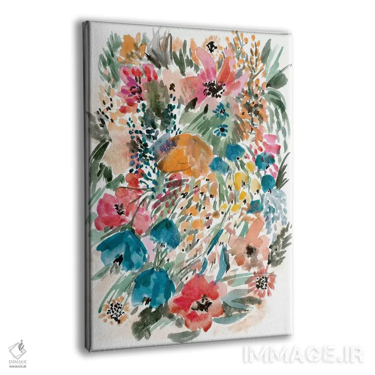 تابلو مزرعهٔ گل III اثر آلبینا براتچِوا - نمای پرسپکتیو محصول