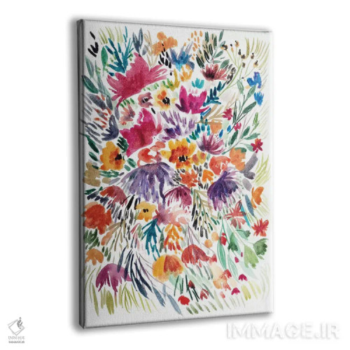 تابلو مزرعهٔ گل II اثر آلبینا براتچِوا - نمای پرسپکتیو محصول