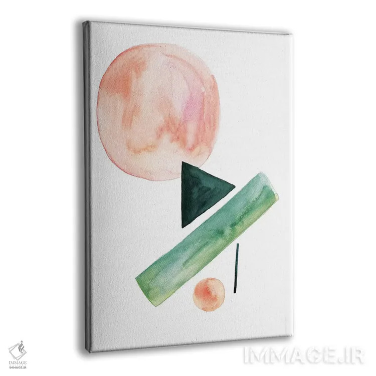 تابلو هندسه II اثر آلبینا براتچِوا - نمای پرسپکتیو محصول