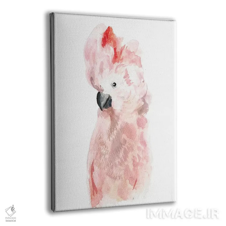 تابلو موهاک (مدل مو) اثر آلبینا براتچِوا - نمای پرسپکتیو محصول