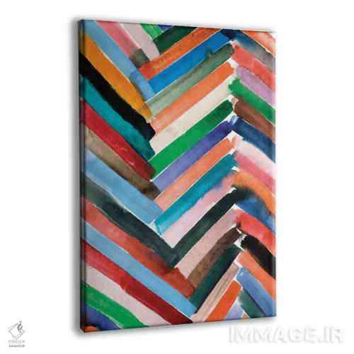 تابلو انتزاعی آبرنگی VI اثر آلبینا براتچِوا - نمای پرسپکتیو محصول