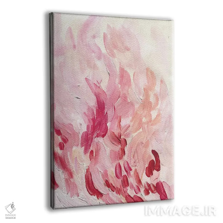 تابلو زیبا در صورتی اثر آلبینا براتچِوا - نمای پرسپکتیو محصول