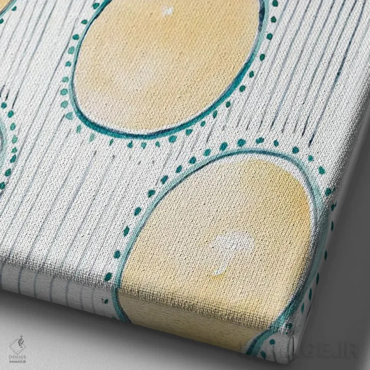 تابلو لوموس (طلسم نوری هری پاتر) اثر آلبینا براتچِوا - نمای نزدیک بافت بوم