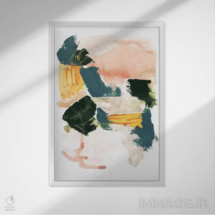 تابلو ورود اثر آلبینا براتچِوا - نمای قابدار سفید