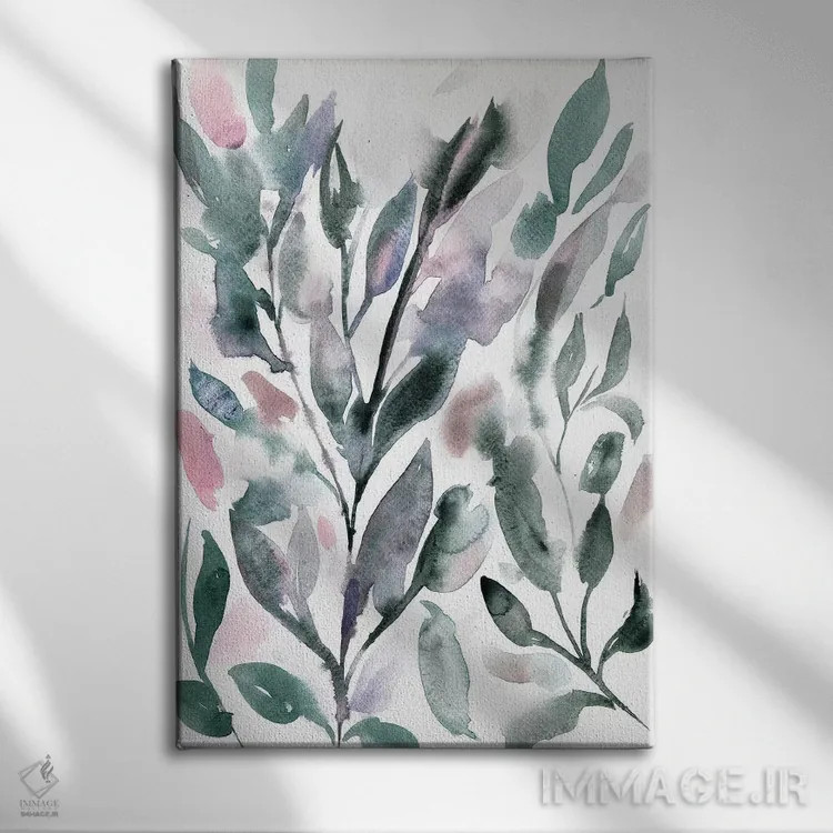 تابلو نجواهای آرام اثر آلبینا براتچِوا - نمای روبهرو روی دیوار