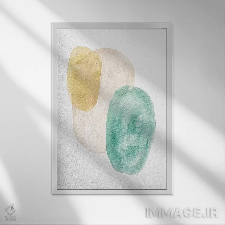 تابلو صبر اثر آلبینا براتچِوا - نمای قابدار سفید