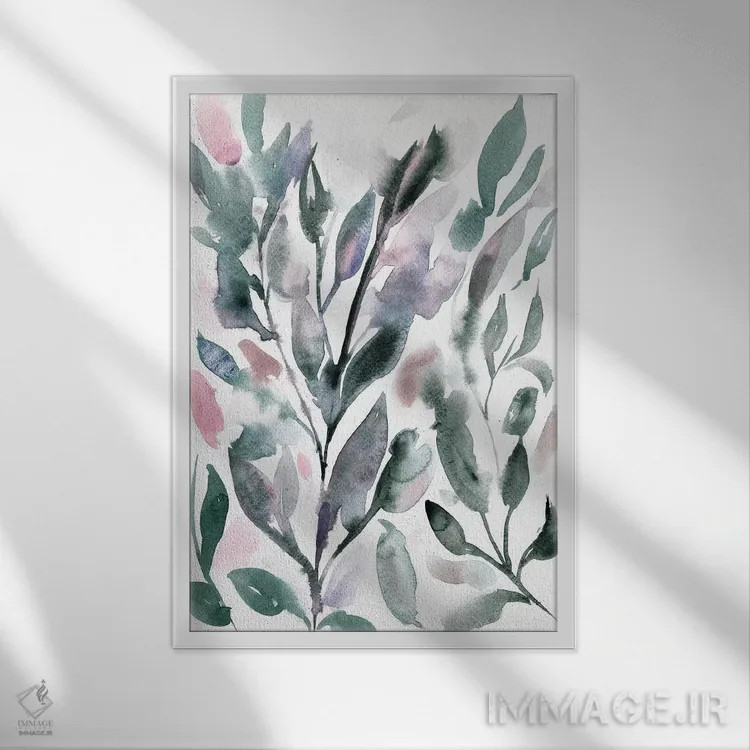 تابلو نجواهای آرام اثر آلبینا براتچِوا - نمای قابدار سفید