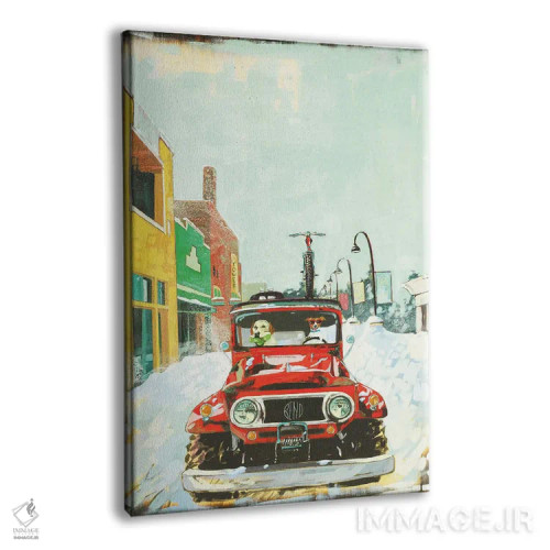 تابلو زمستان در بهشت اثر بارتون دگراف - نمای پرسپکتیو محصول