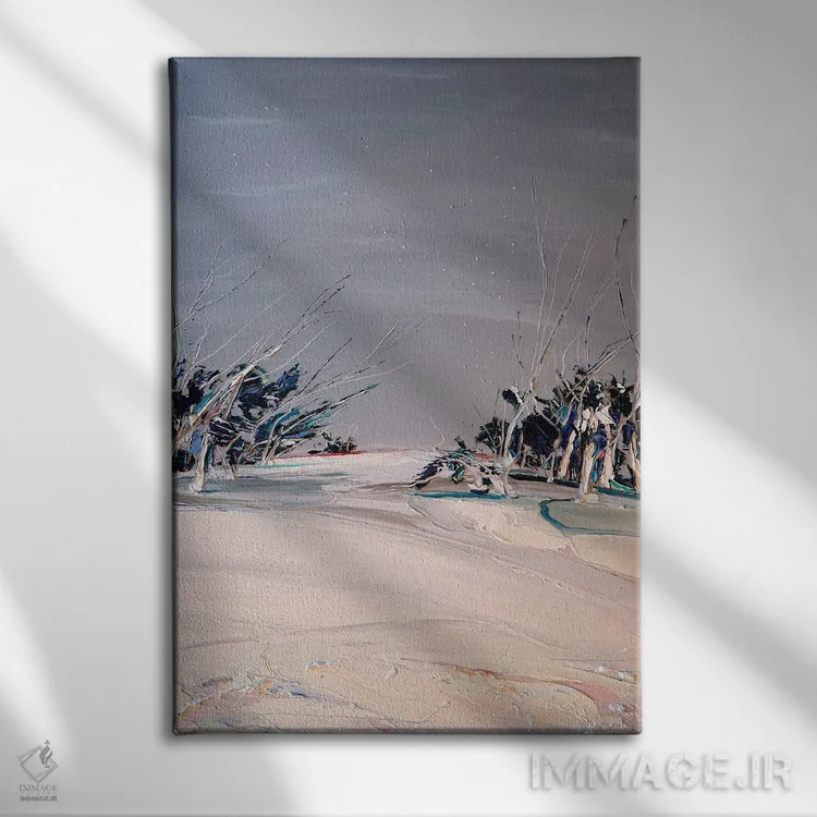 تابلو کارت بلانش (آزادی کامل) اثر برایدی اوبرایان - نمای روبهرو روی دیوار