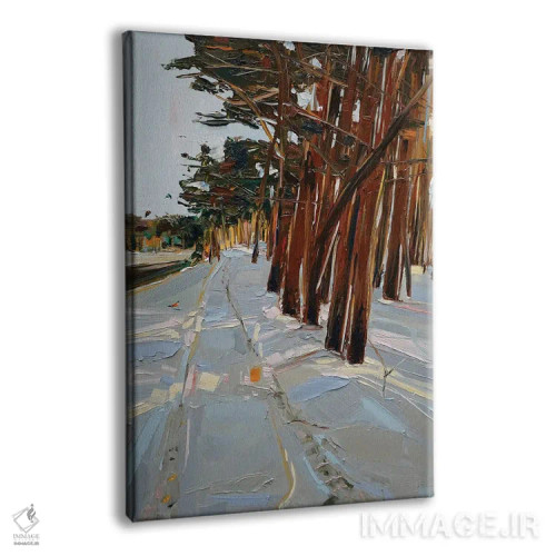 تابلو روباه در گردنهٔ دد هورس (استرالیا) اثر برایدی اوبرایان - نمای پرسپکتیو محصول