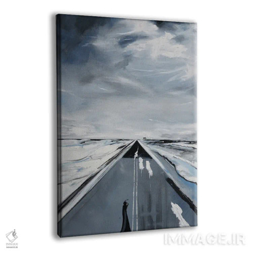تابلو قدمزدن بر تپههای شنی اثر برایدی اوبرایان - نمای پرسپکتیو محصول