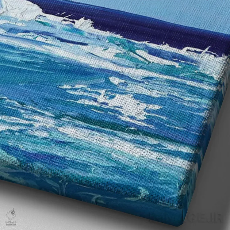 تابلو شرایط فعلی اثر برایدی اوبرایان - نمای نزدیک بافت بوم