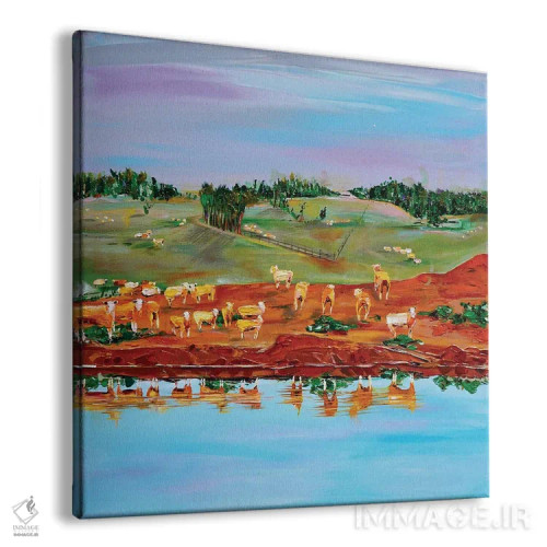 تابلو ماه دوردست اثر برایدی اوبرایان - نمای پرسپکتیو محصول