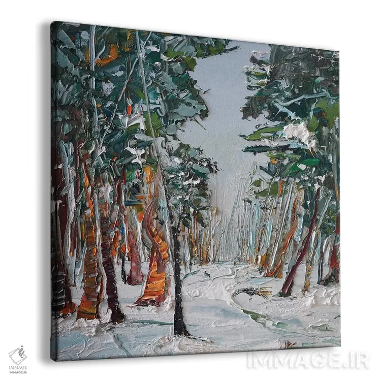 تابلو نجوای کلاغها اثر برایدی اوبرایان - نمای پرسپکتیو محصول