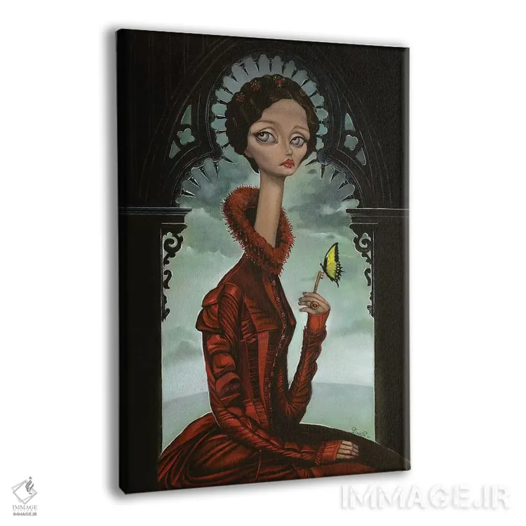 تابلو لوسیِل (نام خاص) اثر باب دوست - نمای پرسپکتیو محصول