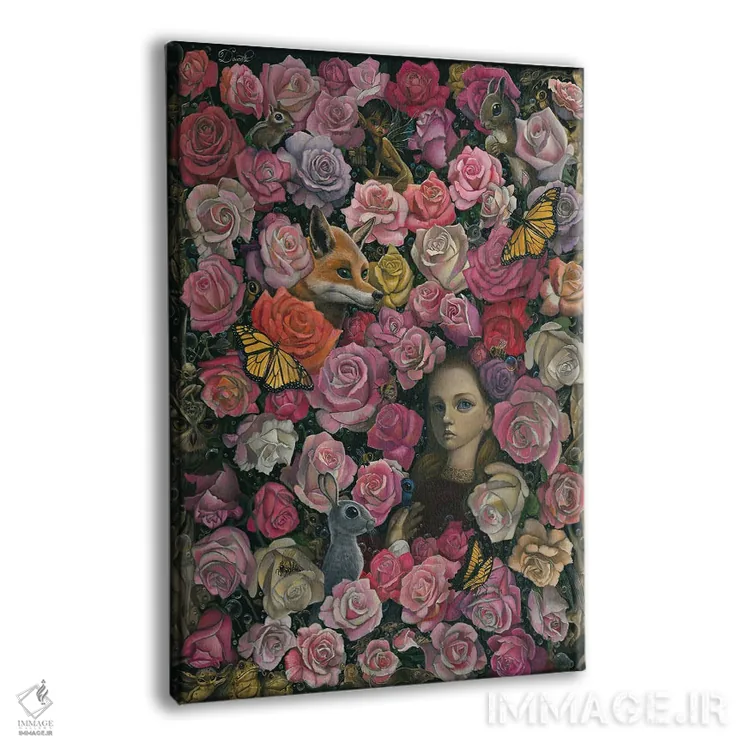 تابلو تعادل در آرکادیا اثر باب دوست - نمای پرسپکتیو محصول