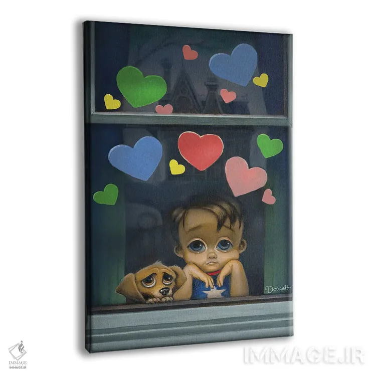 تابلو شهر امید اثر باب دوست - نمای پرسپکتیو محصول