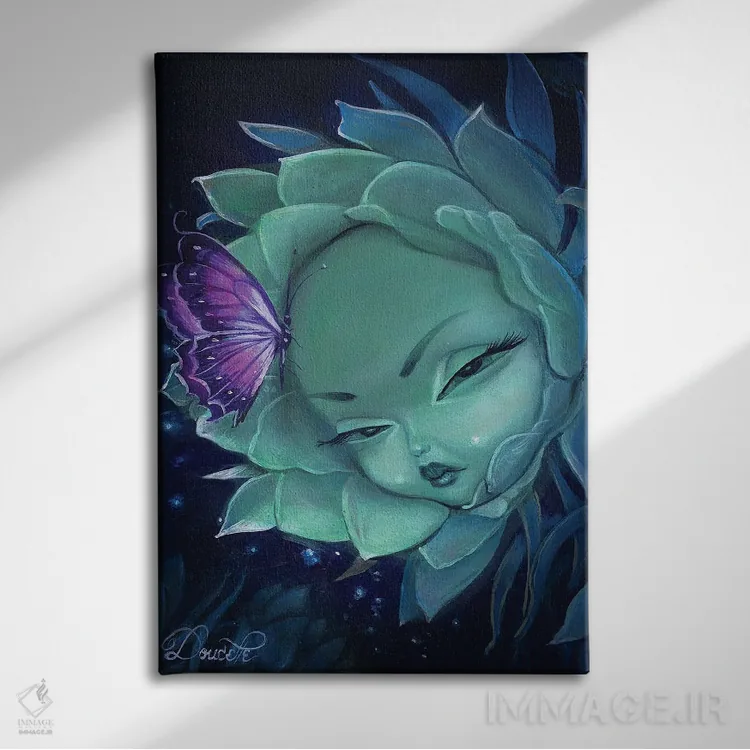 تابلو خواب تبآلود اثر باب دوست - نمای روبهرو روی دیوار