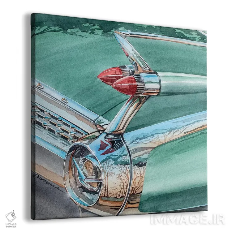 تابلو بالهٔ الدورادو (نام خاص) اثر بیل درایزدیل - نمای پرسپکتیو محصول