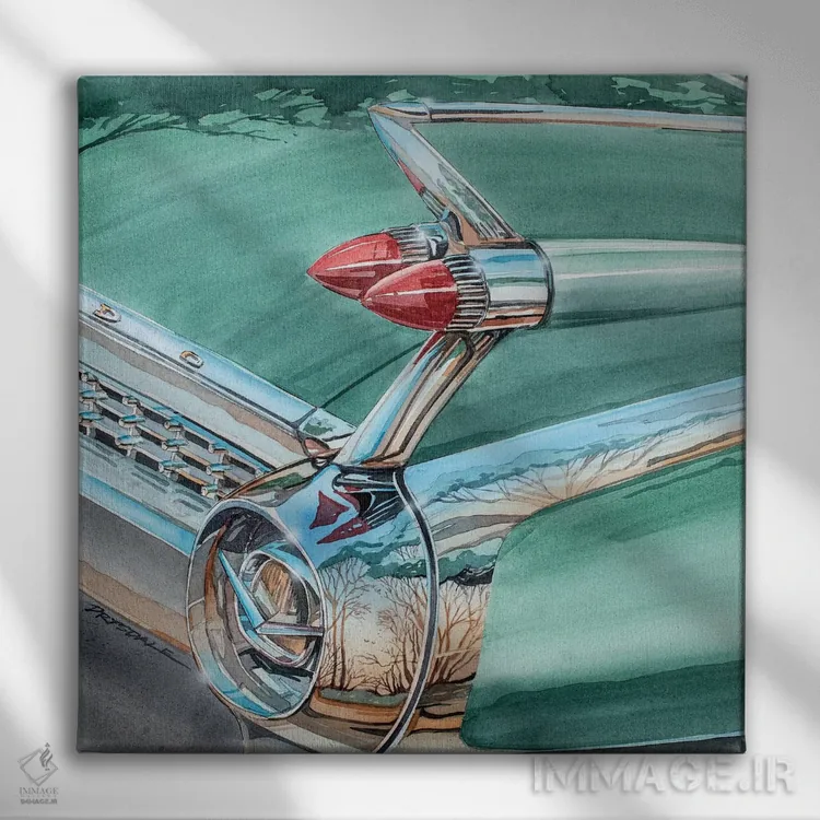 تابلو بالهٔ الدورادو (نام خاص) اثر بیل درایزدیل - نمای روبهرو روی دیوار