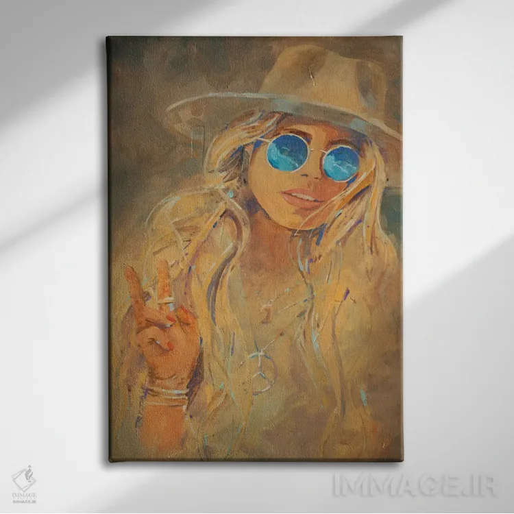 تابلو صلح اثر بیل درایزدیل - نمای روبهرو روی دیوار