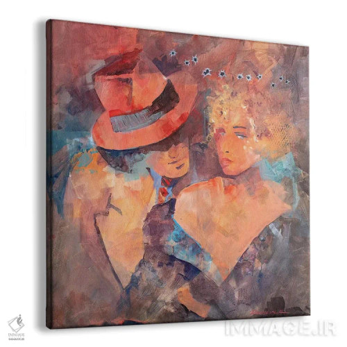 تابلو به تو نگاه میکنم اثر بیل درایزدیل - نمای پرسپکتیو محصول