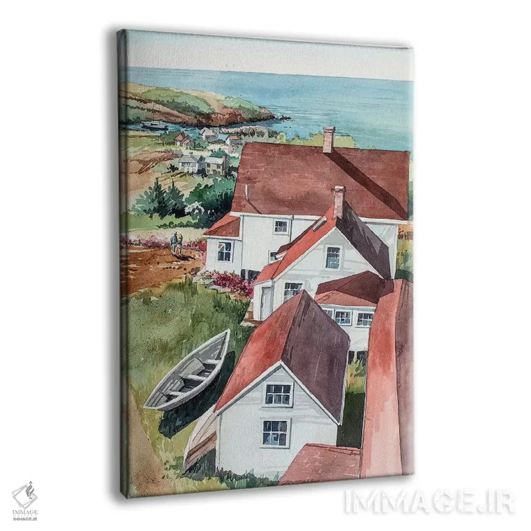 تابلو کیپ کاد (آمریکا) اثر بیل درایزدیل - نمای پرسپکتیو محصول