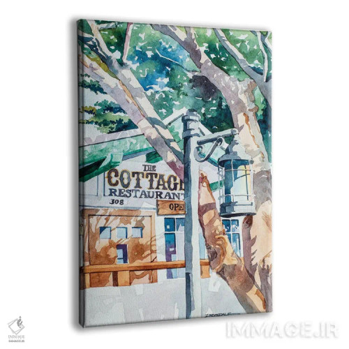 تابلو رستوران کاتج اثر بیل درایزدیل - نمای پرسپکتیو محصول