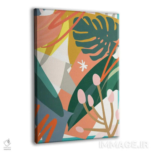 تابلو جنگل کیهانی اثر استودیو آرت برد (استودیو هنری) - نمای پرسپکتیو محصول