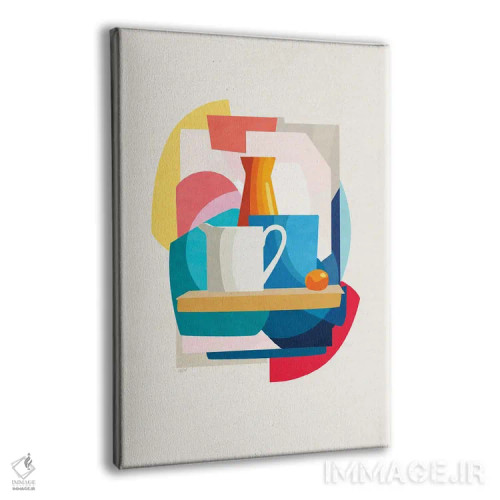 تابلو آب نارنجی اثر استودیو آرت برد (استودیو هنری) - نمای پرسپکتیو محصول