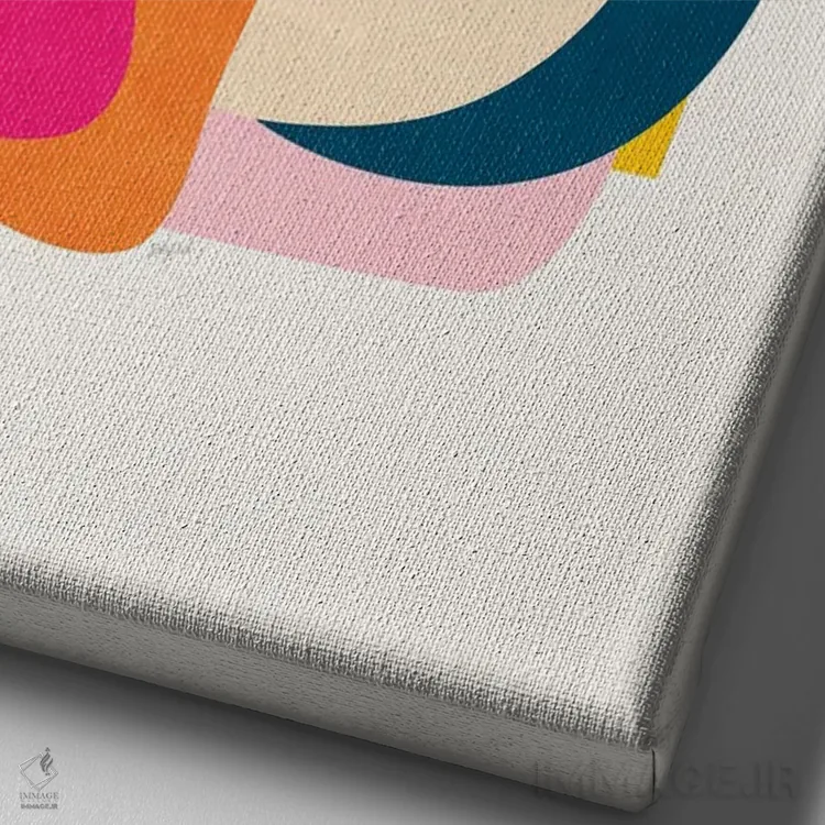 تابلو درخت یوشوا (کالیفرنیا) اثر استودیو آرت برد (استودیو هنری) - نمای نزدیک بافت بوم