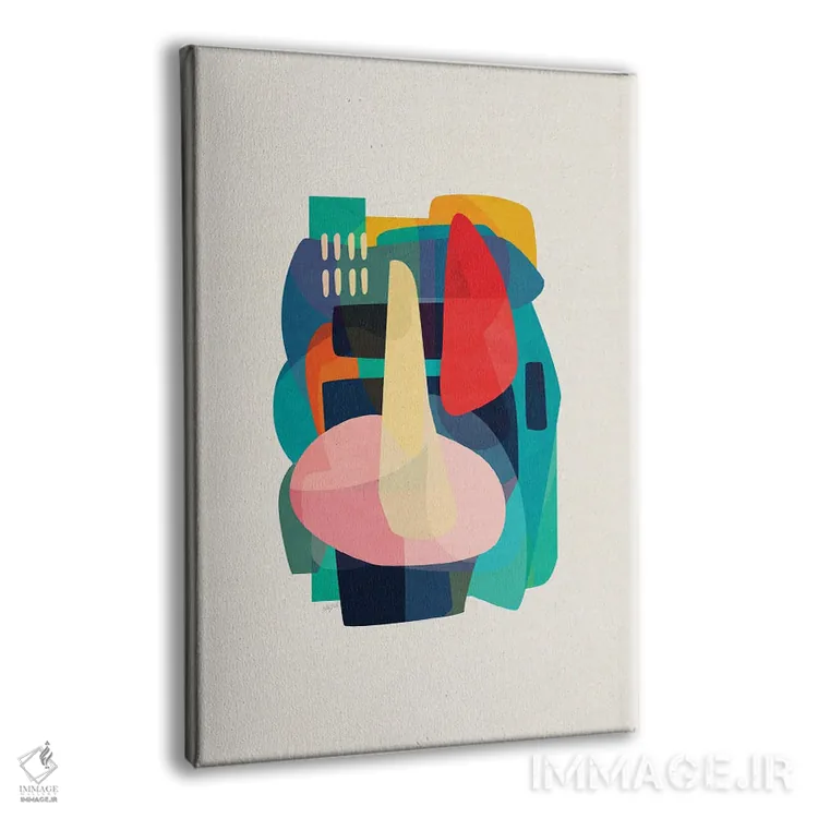 تابلو بشقاب چرخان اثر استودیو آرت برد (استودیو هنری) - نمای پرسپکتیو محصول