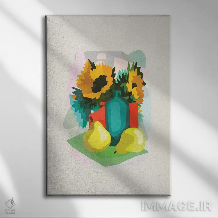 تابلو پارک چوبی اثر استودیو آرت برد (استودیو هنری) - نمای روبهرو روی دیوار