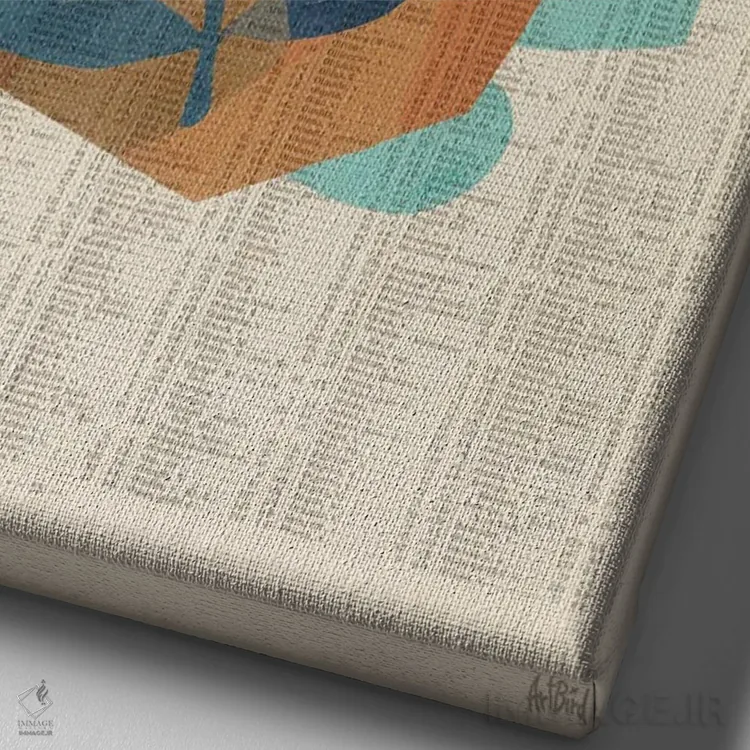 تابلو ایرما دا اثر استودیو آرت برد (استودیو هنری) - نمای نزدیک بافت بوم