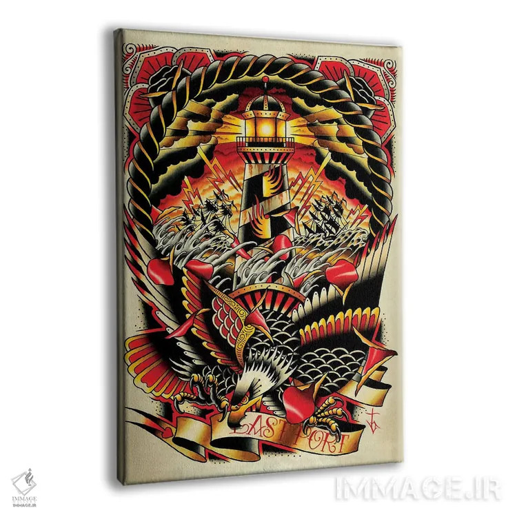 تابلو آخرین بندرگاه اثر تایلر بردوگ - نمای پرسپکتیو محصول