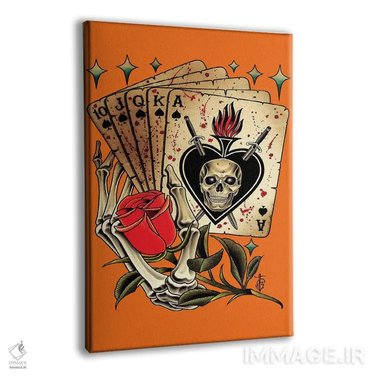 تابلو دست اثر تایلر بردوگ - نمای پرسپکتیو محصول