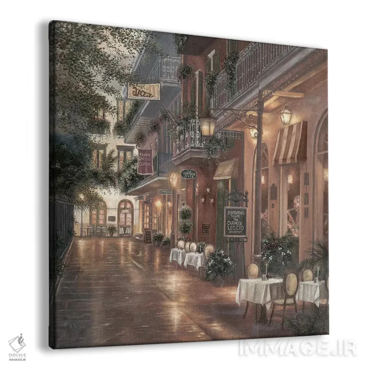 تابلو کارمن لجیو نیواورلئان ۱۹۵۹ اثر بتسی براون - نمای پرسپکتیو محصول