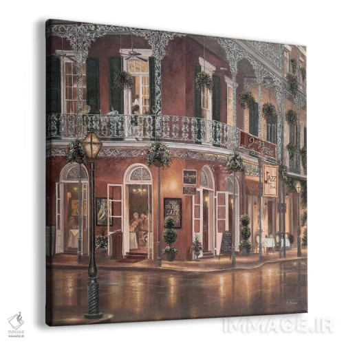 تابلو جاز روز اثر بتسی براون - نمای پرسپکتیو محصول