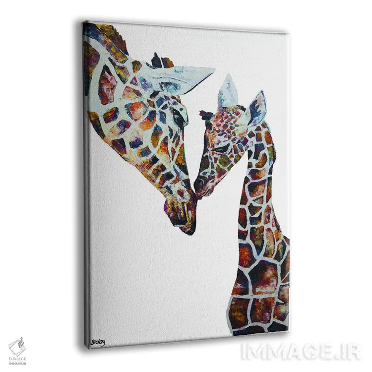 تابلو دیزی و هالی اثر بکسی - نمای پرسپکتیو محصول