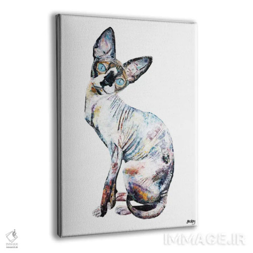 تابلو لری اثر بکسی - نمای پرسپکتیو محصول