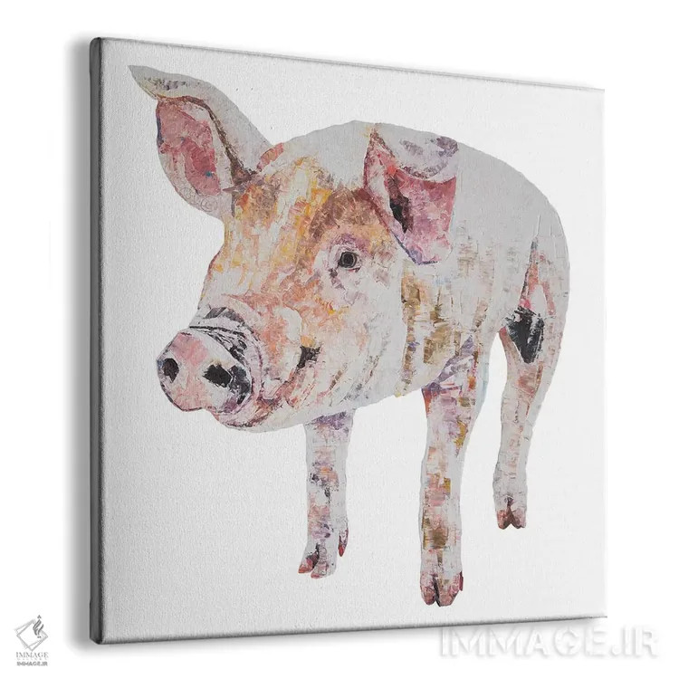 تابلو جیم اثر بکسی - نمای پرسپکتیو محصول