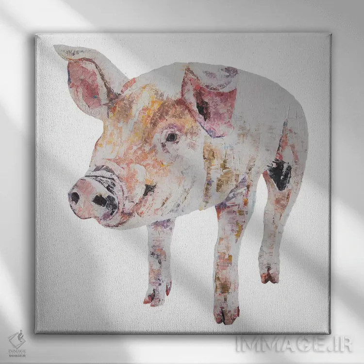 تابلو جیم اثر بکسی - نمای روبهرو روی دیوار