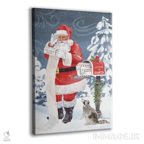 تابلو فهرست بابانوئل VII اثر بث گروو - نمای پرسپکتیو محصول