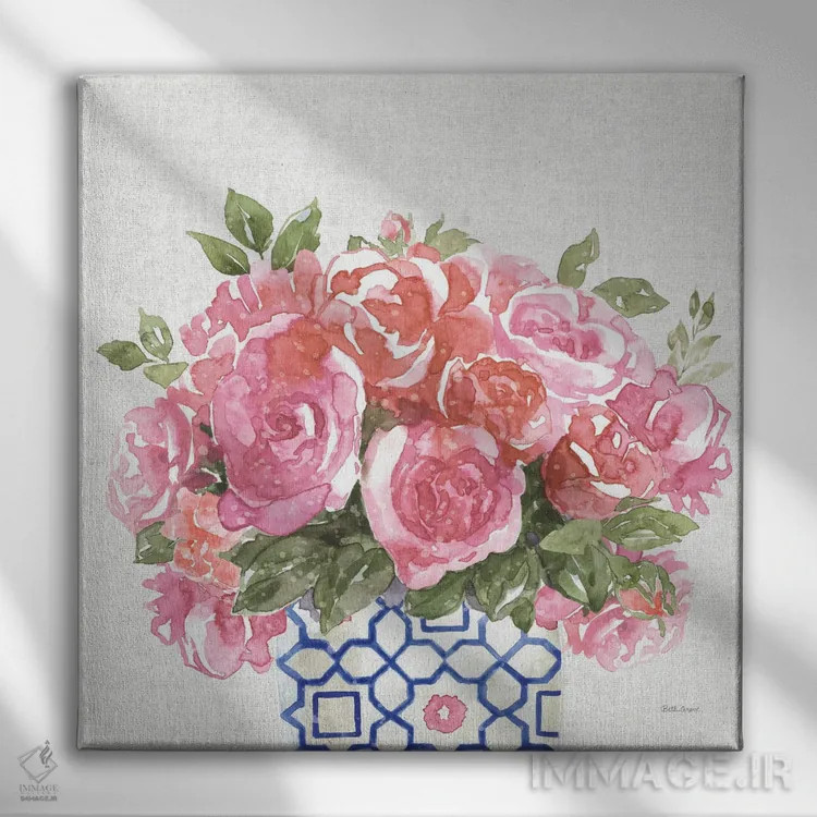 تابلو از شرق IV بدون کلمات اثر بث گروو - نمای روبهرو روی دیوار