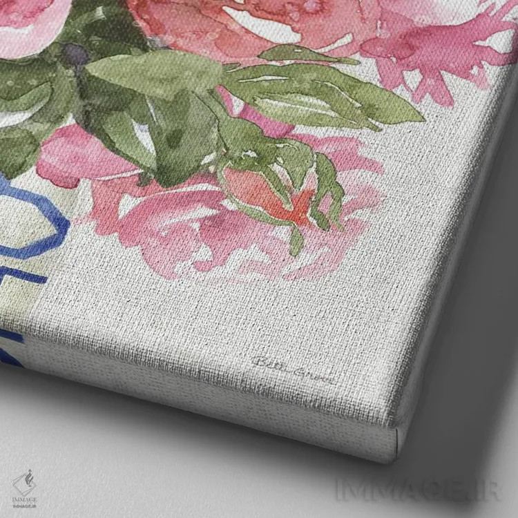 تابلو از شرق IV بدون کلمات اثر بث گروو - نمای نزدیک بافت بوم