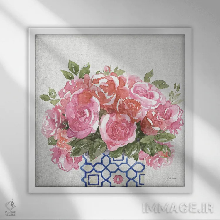 تابلو از شرق IV بدون کلمات اثر بث گروو - نمای قابدار سفید