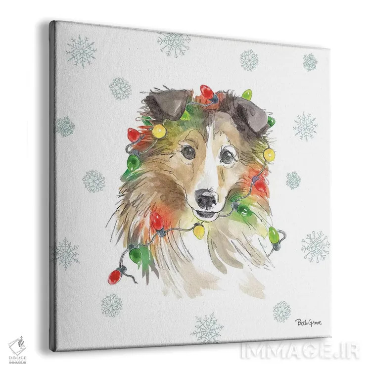 تابلو پنجههای تعطیلات IX (حیوانات) اثر بث گروو - نمای پرسپکتیو محصول